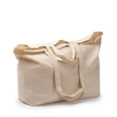 Bolsa 100% algodón de 150 g/m² con doble asa reforzada