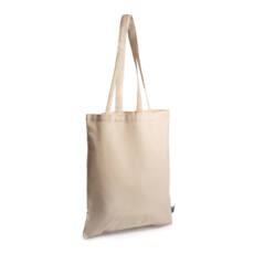Bolsa de algodon Fairtrade de 180 g/m² en color natural