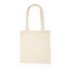 Bolsa para compra de algodón 100% de 180 g/m² en color natural.