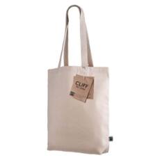 Bolsa de algodón Fairtrade de 280gr/m2 de color natural