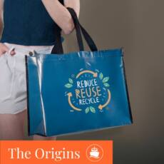 Bolsa de la compra de PP woven laminado personalizable