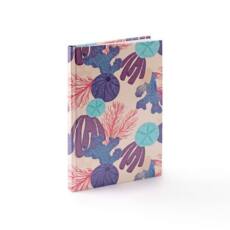 Libreta de tapa dura plastificada A5 con 80 hojas