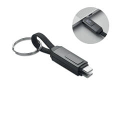 Cable de carga y datos tipo C de 60 W con llavero