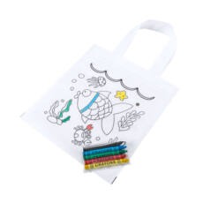 Bolsa infantil para colorear que incluye 5 ceras