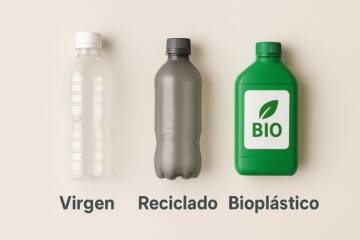Plástico virgen, reciclado y bioplástico: diferencias clave en artículos publicitarios sostenibles