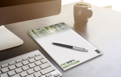 Regalos publicitarios fabricados en papel ecológico