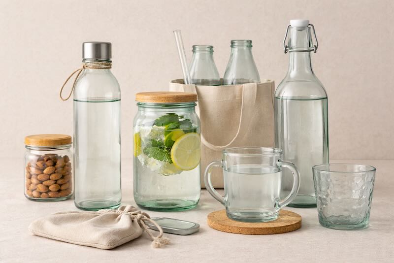 artículos promocionales de vidrio